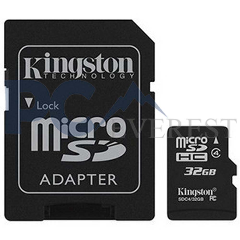 Kingston MICRO SD 32 GB KINGSTON CLASE 4 ADAPTER 