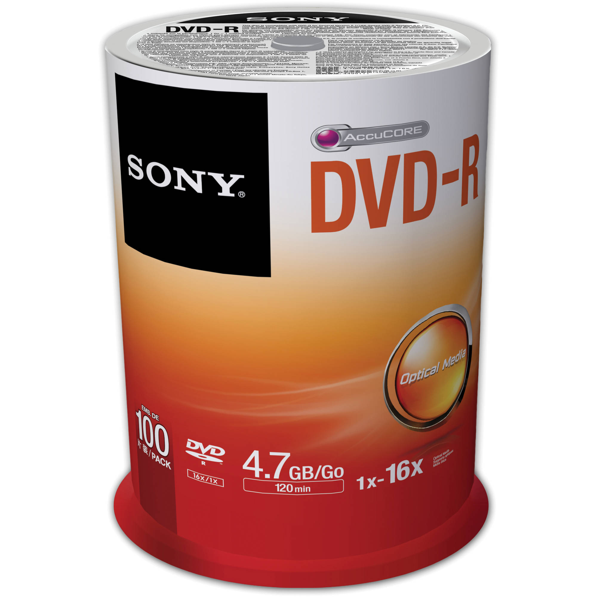   SONY DVD-R x 100 Unidades