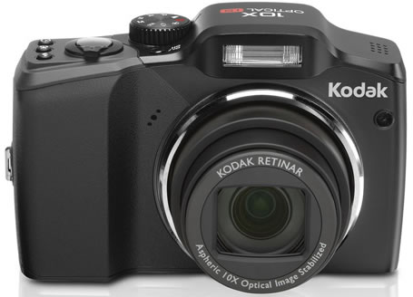 Vista Frontal Lente - Kodak EasyShare Z915