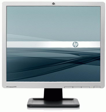 Pantalla Usada Hewlett Packard - Hewlett Packard Monitor LCD 17 Pulgadas